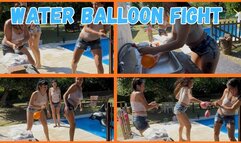 Water balloon fight