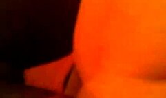 Mature amateur wife homemade threesome with cum