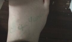 PORNSTAR UPSTAIRS STAIR BANISTER WHAT I'M TRYING TO SAY IS UR BEAUTIFUL TODAY