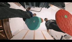 4K Henry MARITNA flip-flops train dwarf POV