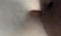 Interracial threesome with one screaming slut and two BBCs