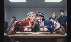 Bondage Confessions #736: Office Humiliation Turned Hogtied Ecstasy