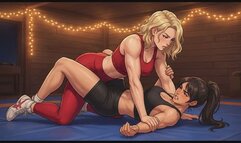 Female Wrestling Confessions #317: New Year's Pin