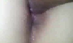 creamy pussy slut wife dirty talks while stuffing her pussy