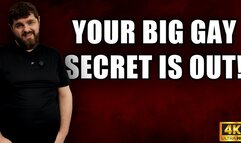 Your Big Gay Secret Is Out - Blackmail Fantasy - 4k UHD 2160p - KingMarti