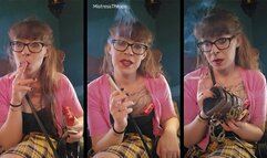 Your Smoking Girlfriend Dirty Talks to you