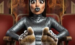 STINKY SILVER LADY TOESOCKS MESMERIZE