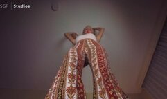 Giant Blonde 's PURE POV TRAMPLE POV!