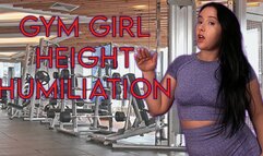 Tall Gym Girl Mocks You
