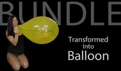 Transformed into Balloons B2P Bundle - 17 Inch Balloon Blow2pops - Kylie Jacobs - MP4 1080p HD