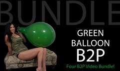 Green Balloon B2P Bundle - 17 Inch Crystal Balloons Blow2pops - Kylie Jacobs - MP4 1080p HD