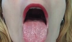 Mouth Fetish Spit Play