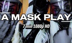 Airsoft Mask Breath Tease: 7-Min HD Provocative Breathing Fantasy