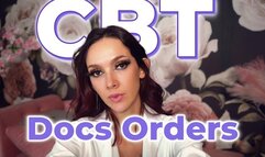 CBT Doc’s Orders — Prescribed Control