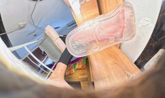 VR360 LINGLING Office POV Dirty Feet Humiliation