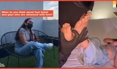 20 YO Venezuelan Babe Answers Foot Fetish Questions And Gets Her Feet Worshipped & Toes Sucked After - ASMR Foot Worship - 720P