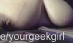 Your geek playing games and masturbating live on webcam