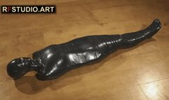 Brittany in Tight PVC Mummification Part 2 - Complete Deprivation (UHD 4K MP4)