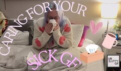 Caring for Your Sick Girlfriend: POV Pussy Eating Fantasy
