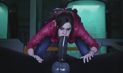 Deep throat Claire