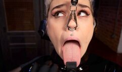 Breath Control with Ruby Riots and Elise Graves... Elise Assesses Ruby's Mouth and Breathing