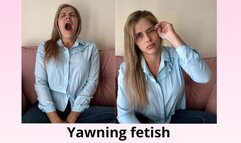 Yawning fetish 6