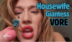 Mean Giantess Lina Licks & Swallows You Whole