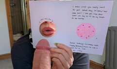Homemade Gloryhole Card for Hubby's Birthday