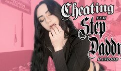 Cheating Fem Step-Daddy Handjob