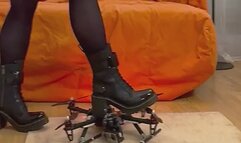 Drone Stomped under Dr Martens