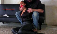 Calisa Bliss in a SEXY All Black Outfit and High Heeled Knee Boots! Pt-1 HD-avi