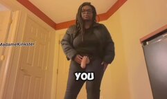 BNWO Black Ebony Femdom Degrades & Humiliates You Sissy