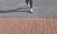 Sexy Mexi public Shoeplay