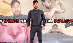 BF SHRINKS YOU BULL SWALLOWS YOU - giant vore