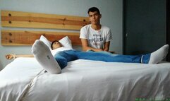 College Tickling Fun: College Boys Hugo & Orlando Are Getting A New Roommate Named Eduardo. All Newbies Are Tested For Their Ticklishness. Will He Pass The Test?