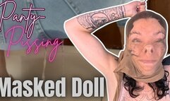 Panty Pissing Masked Doll