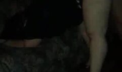 NYE Hotel Meet - Hotwife and Bull play hubby records