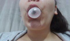 My Stepsister Chews Gum and Blows Bubbles While Talking Dirty