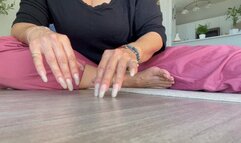 ASMR Nude Nails Tap n Snapping JOI POV