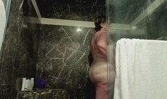 Help get all this sand off me-- Hawaii Shower Time