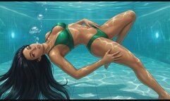 Underwater Fetish Confessions #18: Submerged Siren's Breath-Holding Ecstasy