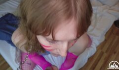 Brand New Trans Starlet Zaira Gets Creampied In Dva Cosplay & Leash