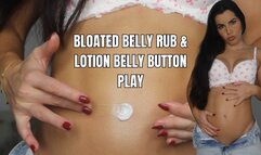 Bloated belly rub & lotion belly button play - OnlyVanessa
