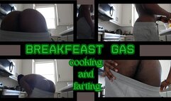 Cooking and Farting, Gassy Breakfast