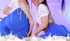 Eat it for my ass - Femdom JOI CEI cum eating instructions