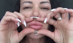 I squeeze and stretch the luscious lips 3dd