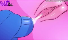 Blue Fucks Pink in the Ass and she Asks him to Insert his Cock Faster - among us Hentai