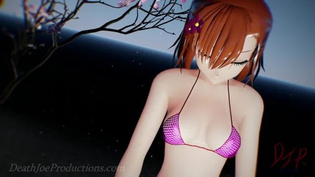 MMD R18 4k Misaka Mikoto Bikini & Stockings - Hi Fi Raver - 1029 Porn Video