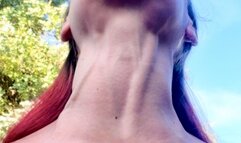 Darkside Throat Destruction: Close-Up Cough Attacks & Boosted Audio Outdoors 4K