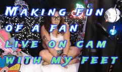 POV: I Laugh at Your Pathetic Dick While Flexing My Muscular Calves & Feet On Cam!